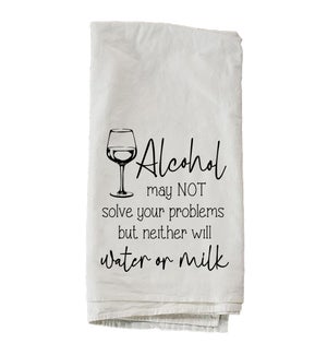 Alcohol May Not Towel